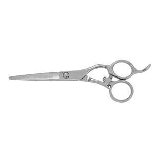 Ciseaux de coiffure professionnels pivotants couleur argent, en acier inoxydable de haute qualité, tranchants, pour droitiers, usage en salon - Product Image 4
