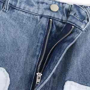 Shorts de Mezclilla Ajustados Hechos en Pakistán para Hombre, Estilo Urbano, Cómodos para el Verano y para el Gimnasio - Product Image 6