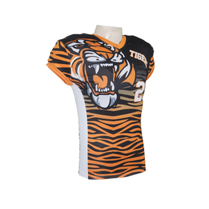 Custom American Football Jersey Full Sublimation Breathable Mesh Team Uniform Custom American Football Jersey Performance Wear - Product Image 3