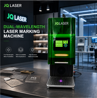 Graveur laser double source 50W à fibre et 40W à diode pour la gravure de métaux et de non-métaux
