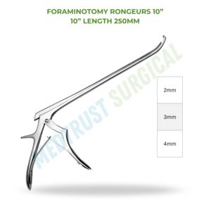 Rongeur para Foraminotomía de 250 mm, Instrumento Quirúrgico para Cirugía de Columna Vertebral, Herramienta Quirúrgica para Cortar Huesos - Product Image 2
