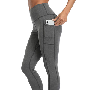 Custom Women Yoga <b>Leggings</b> High Waist Breathable Casual Spandex Fitness Pants - Product Image 1