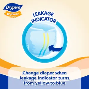 Drypers drypantz กางเกงผ้าอ้อมเด็กรุ่น0ซึมซับดีเยี่ยมสำหรับเด็กทารก P-10ชั่วโมงทำให้ผิวของทารกแห้งมาเลเซีย - Product Image 3
