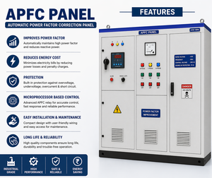 Fabricant de panneaux de correction automatique du facteur de puissance (APFC) |   Tableau de commande électrique industriel sur mesure - Product Image 2