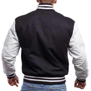 Best Quality High Street Style Varsity Jacket Unisex Custom Logo Multi-Color <b>Block</b> Design New Fashion Plus Size Stand Waterproof - Product Image 6