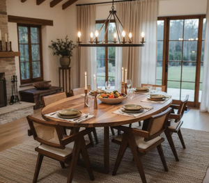 Wooden Nordic Design <b>Dining</b> <b>Table</b> Extendable <b>Foldable</b> Transformable for Home-use in Small Spaces Square shaped - Product Image 2