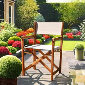 Fauteuil pliable en bambou Love Contemporary, écologique, pour salon et salle à manger en plein air - Product Image 1