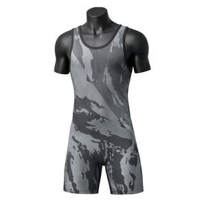 High Quality Customized Men's Wrestling <b>Singlets</b> Professional <b>Weightlifting</b> Factory Wholesale Price - Product Image 1