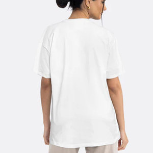 Unisex Cotton/Bamboo Fiber Heavyweight T-Shirt with Logo Drop Shoulder Oversize Fit-Quick Dry & Breathable for <b>Men</b> - Product Image 1