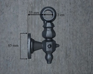 Rampe murale industrielle en fonte pour escaliers, résistante à la rouille - Product Image 6