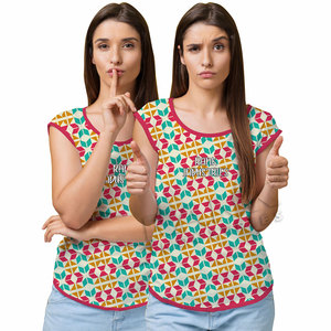 Camisetas de Mujer de Corte Regular, Transpirables, Informales, para Uso Diario, Camisetas de Mujer de Corte Cómodo, Más Vendidas - Product Image 5