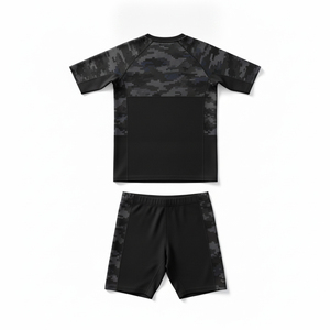 Wholesale Tight <b>Compression</b> Uniform Elastic Base Layer Set Quick Dry Functional Fabric <b>Mens</b> Fitness Gym Workout Wear - Product Image 2