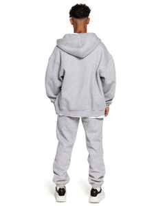Custom OEM <b>Jogger</b> Sets Custom Manufacturer 2 Pieces Blank Heavyweight 500 GSM Tracksuits Boxy Fit <b>Oversized</b> Sweatsuits for Men - Product Image 5