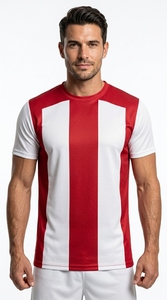เสื้อโพลีเอสเตอร์เพอร์ฟอร์แมนซ์เจอร์ซีย์แห้งเร็วสำหรับออกกำลังกาย - Product Image 6