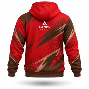 Premium Custom Printed Sublimation <b>Hoodie</b> for Men Full Color All Over Print Sweatshirt Personalized Streetwear Apparel Wholesale - Product Image 3