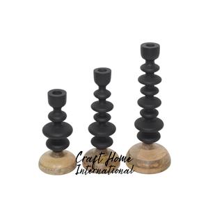 Portavelas de Aluminio Hecho a Mano de Estilo Nórdico, Impermeable, Decoración de Mesa Moderna y Minimalista Escandinava, Centro de Mesa, Decoración del Hogar - Product Image 5