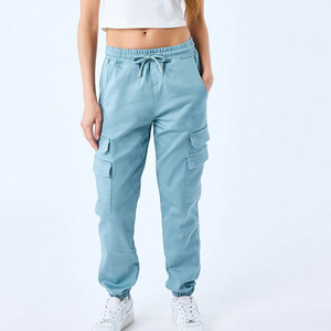 Pantalones Cargo de Cintura Alta para Mujer, Modernos y Funcionales, con Múltiples Bolsillos - Product Image 6