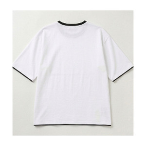 Wholesale Men's T-Shirt Front Custom <b>Logo</b> Oversized High Quality 100% Cotton Knitted Breathable Fabric Loose Fit T-Shirt - Product Image 6