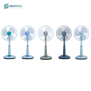 Senko Electric Mechanical Plastic Semi <b>Stand</b> <b>Fan</b> L1638 Adjustable Height Household Hotel Cooling Strong Airflow Low Noise Energy - Product Image 1