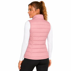 Women's Packable Winter Puffer Vest Lightweight <b>Sleeveless</b> Quilted <b>Jacket</b> Breathable Polyester Filling Windproof Casual Wear - Product Image 6
