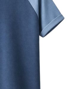 Custom Mens Raglan Jersey Short Sleeve T Shirt Cotton Polyester Crew Neck Casual Contrast Sleeve <b>Baseball</b> <b>Tee</b> OEM Apparel Supply - Product Image 6