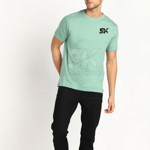 Camiseta de hombre de tela transpirable para ropa urbana y moda diaria, camisa informal de algodón suave con diseño de manga corta. - Product Image 3