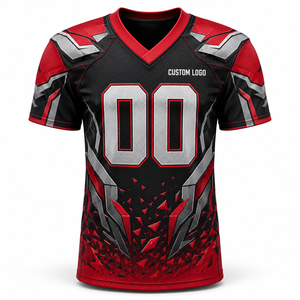 Venta al por Mayor de Camisetas de Fútbol Americano, Uniformes Personalizados por Sublimación de Fábrica - Product Image 1