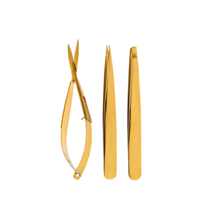 Pinzas al por mayor para cejas inclinadas, pinzas para depilación con hilo y mango cómodo, pinzas para cejas - Product Image 6