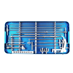 Ensemble d'instruments de fixation pour fracture du tibia, kit complet de chirurgie orthopédique traumatique pour la stabilisation osseuse et les procédures d'implantation - Product Image 4