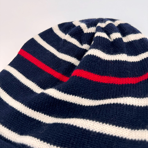 ODM OEM moda Unisex invierno esquí Beanie sombrero suave moda rayas Jacquard tejido personalizado para mujeres y hombres para viajes - Product Image 3