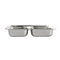 Boîte à bento en acier inoxydable 304 sans BPA, compatible micro-ondes et lave-vaisselle, avec couvercle, boîte à lunch pour enfants d'âge scolaire