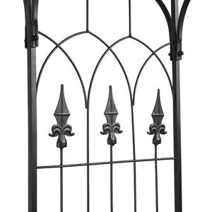 Archi in ferro battuto anti-roditori per tetto piano, cancello da giardino 3-6 piedi, traliccio, recinzione in PVC e legno per esterni - Product Image 4