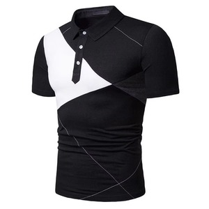 Polos de Hombre Casuales de Alta Calidad, 100% Algodón, Personalizables OEM, Disponibles en Stock, Camiseta de Golf con Logotipo Frontal - Product Image 1