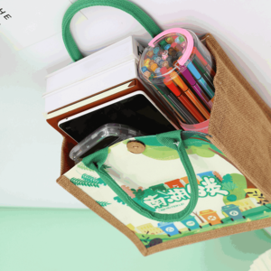 Bolsa de Regalo de Yute Personalizada y Sostenible para Promoción de Marca - Product Image 5