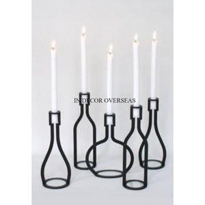 Prime Quality Metal Made Silver Shiny Polished High In Demand Elegant Look <b>Candle</b> Stick Holder Table Centerpiece Accessories - Product Image 2