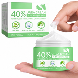 Kräuter-Fußcreme OEM ODM Private Label Trockene Rissige Fersen Knie Ellbogen Hand Feuchtigkeitsspendende Hornhautentferner Großhandel Massenlieferung - Product Image 1