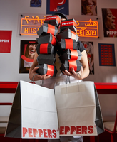 Biologisch Abbaubare Umweltfreundliche Recycelbare Einweg-Pappmappen mit Prägung Anpassbare Sushi-Sandwich/Hamburger-Verpackung