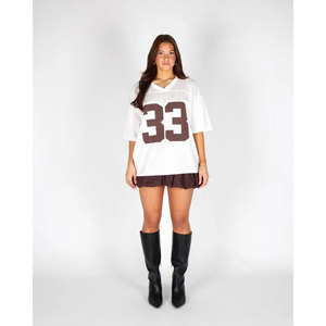 Premium Women's Fashion Sports Tee Short Sleeve Oversized <b>T</b> <b>Shirt</b> Custom Screen Print Embroidery Export Quality Supplier - Product Image 2