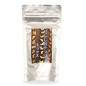Nueces Mixtas Premium Saludables Sazonadas con Sal Japonesa Dashi, Auténtico Condimento Kombu Umami Hecho en Japón, 100g x 50 Bolsas - Product Image 1