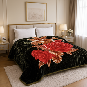 Manta de Visón de Poliéster de Lujo, Doble, Suave y Cálida para Invierno, 4 KG, para Uso en el Hogar o en Hoteles - Product Image 2