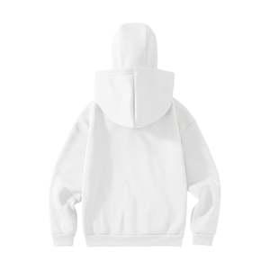 Sweat à capuche double surdimensionné en coton épais 100 % pour homme, style streetwear, qualité supérieure, vente en gros, OEM - Product Image 3
