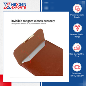 Bolsa de Cuero PU Hecha a Mano de Gran Capacidad y Calidad Premium para Portátil, Disponible en Cantidades al por Mayor a Precio de Mercado con Descuento - Product Image 3