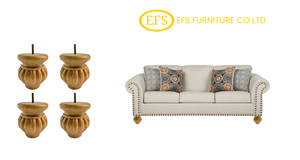 Vintage Style Wooden <b>Sofa</b> Legs Replacement Furniture <b>Feet</b> Solid Wood Cabinet Table Chair Legs Bulk Supplier - Product Image 5