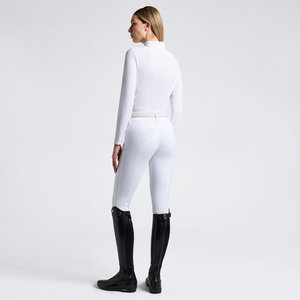 High Quality 4way Stretch Horse Riding Equestrian Shirt Top <b>Base</b> <b>Layer</b> Competition Show Shirt Polo in Soft Feel Technical Fabric - Product Image 3