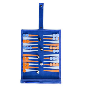 Leather <b>Backgammon</b> Game for Travel Durable Leather <b>Backgammon</b> Roll - Product Image 1