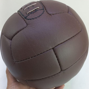 Wholesale Leather Football Vintage Soccer Ball Hand <b>Stitched</b> Retro Classic Sports <b>Gift</b> Brown Finish vintage football for sale - Product Image 6