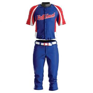 Uniformes de baseball personnalisés professionnels avec logo, ensembles complets, impression par sublimation OEM, nom d'équipe personnalisé, ensembles d'uniformes de softball - Product Image 6