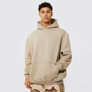 <b>Oversized</b> Hooded Fleece <b>Sweatshirt</b> Solid Color Wholesale Hoodies <b>Oversized</b> Stone <b>Vintage</b> Washed Hoodie Blank - Product Image 1