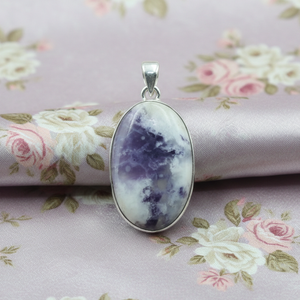 <b>Top</b> Quality Blue Sodalite Oval Gemstone Pendant 925 Sterling Silver <b>Rose</b> Gold Yellow Gold Plated Handmade Healing Jewelry her - Product Image 5
