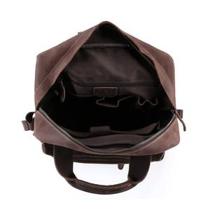 Mochila de Viaje de Cuero Genuino de Primera Calidad, Estilo Vintage, Impermeable, Antirrobo, para Portátil, LBP-0400 - Product Image 5